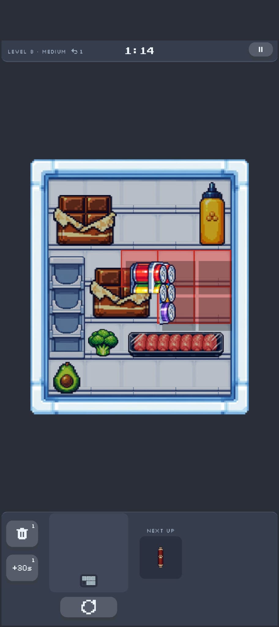 Sort My Fridge gameplay screenshot 1